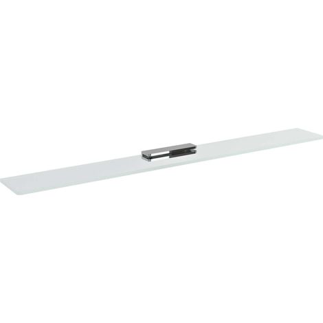 Sapho Pirenei - Étagère, longueur 80 cm, verre transparent/chrome MY009-16 (1/2)