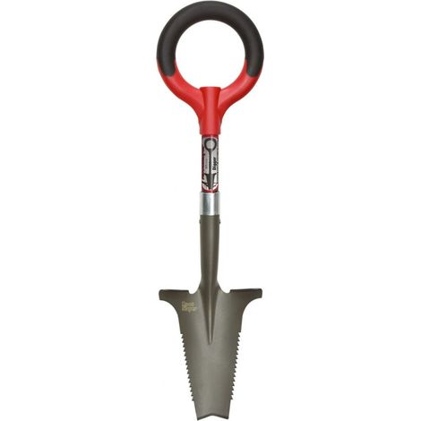 Root slayer mini spaten - kompaktes werkzeug aus karbonstahl