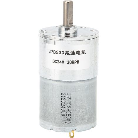 Pièces de Transmission de machines de réduction de vitesse à vis sans fin de Turbine de moteur à engrenages cc 24V 30 tr/min 37B530 (1/5)