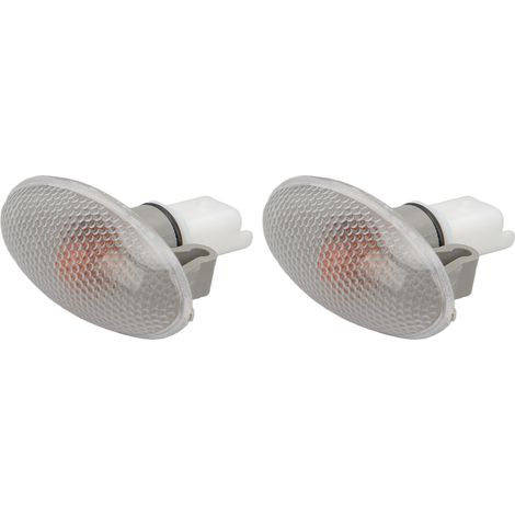 Lot de 2 feux de position latéraux lumineux 12 V 632574, lampe témoin de remplacement pour 206 407 607 (1/5)