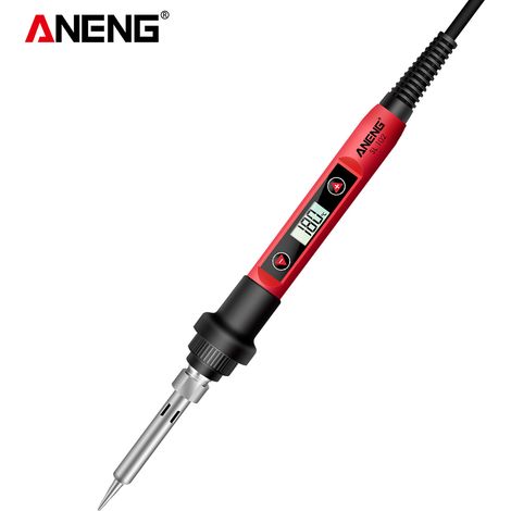 ANENG – Mini fer à souder électrique avec affichage numérique LCD, Kit Intelligent pour la réparation de composants électroniques, prise ue (1/5)