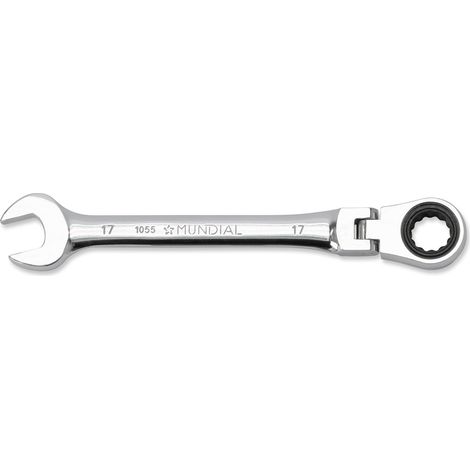 CHIAVE COMBINATA A CRICCHETTO SNODATA 8-19 mm CHIAVI COMBINATE MUNDIAL, "8mm" (1/2)