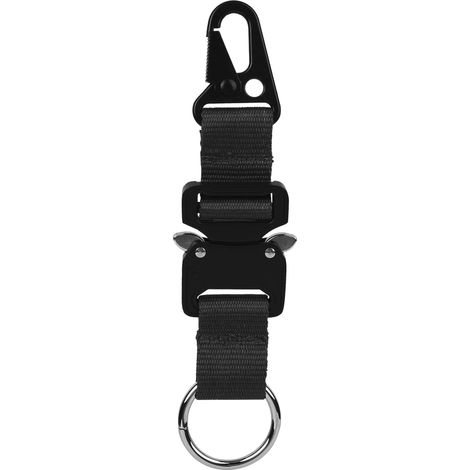 Mousqueton en Alliage de Zinc Durable pour Escalade et Randonnée, Sangle Nylon Résistante pour Accrocher Matériel de Montagne et Accessoires Extérieurs (1/5)
