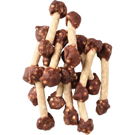 Friandise riz et agneau  haltère Hapki BBQ pour chien 150 g sans gluten. - Flamingo (1/4)