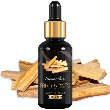 Olio naturale di Palo Santo 30 ml, certificato dal Perù, da utilizzare come diffusore.