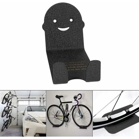 Porte-vélos mural en acier 2 pièces (support inférieur, support de roue) - RWRagement pour vélos (1/5)
