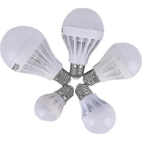 Ampoule LED 220/110 V 3 W 5 W 7 W 12 W avec détecteur de mouvement PIR et capteur de son/voix (1/4)