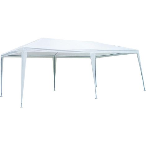 Cenador Aktive 300 x 255 x 600 cm Metal Blanco Plástico (1/5)