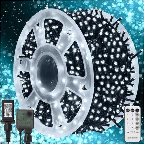 Guirlande Lumineuse, 40 LED, 6 m, USB, Décor Jardin Chambre Noël Fête, Terrasse, Extérieur, Balcon, Mariage, Patio, Clôture, Intérieur, Allée, Sapin, Ambiance Romantique (1/4)