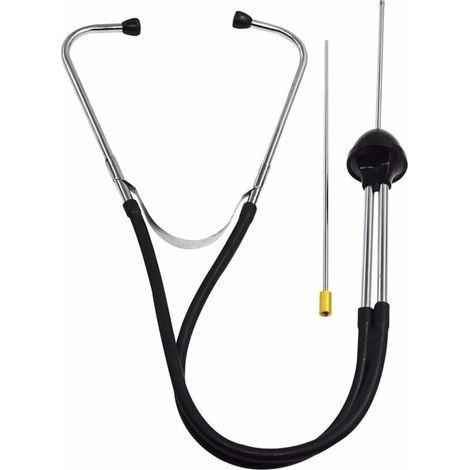 Stethoscope Moteur - Acier Inoxydable - Sensible Pour Diagnostic Bruit Moteur Voiture Camion Moto - 1 Pièce (1/5)