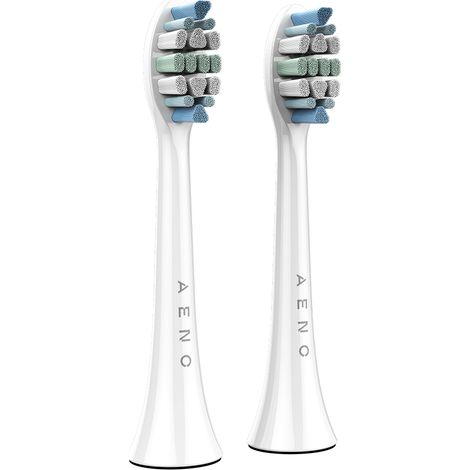 Têtes de brosse à dents AENO ADBTH4-6 DB3 / DB4 / DB5 / DB6 blanches 2 pièces. (1/4)