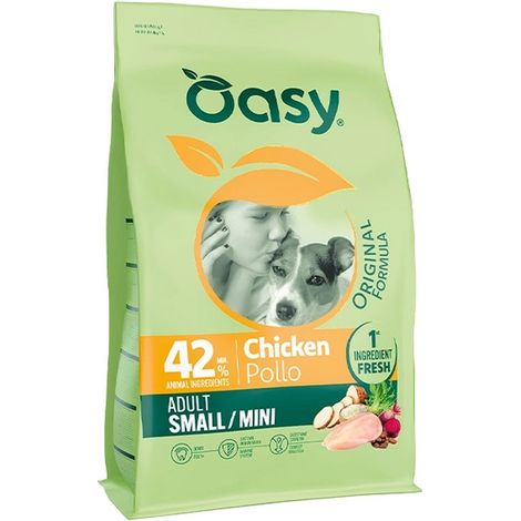 Oasy Original Formula Cane Small Mini Pollo 800gr