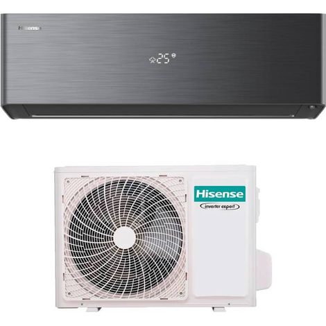 Condizionatore Hisense Energy Pro X Black 12000 Btu QH35XV4BG R-32 Wi-Fi Integrato (1/2)