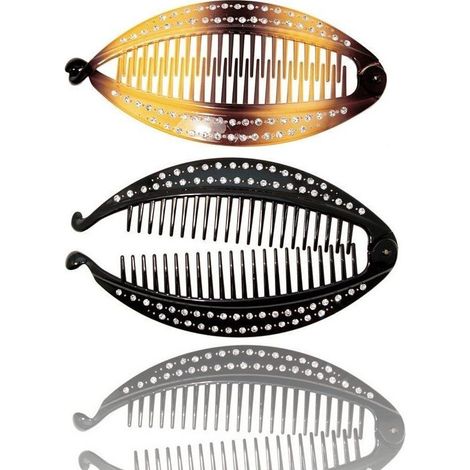 Trade Shop - Fish Fish Glitter Glitter Banana Comb Steady Hair Tail -