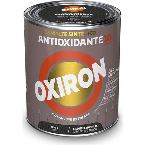 Oxiron Smooth Antioxidant Metallic Synthetic Emaille Black Forging Effect 250ml Titan