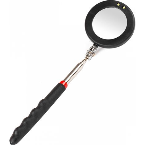 Specchio di ispezione telescopico con lampada a LED amio-02840 (1/5)