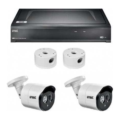 Kit Videosorveglianza Ip 5M Con Nvr 8Ch 4K Poe ( URMET cod. 1098/858 )