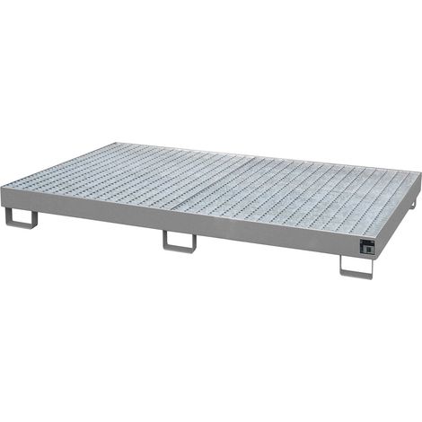 Bauer Regalwanne RW-GR 2200-1, lackiert, Mausgrau