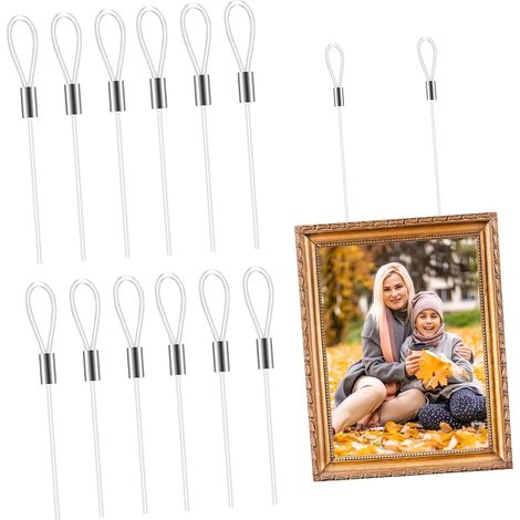 Fil de suspension en nylon Tofficu, installation facile avec boucles (1/5)