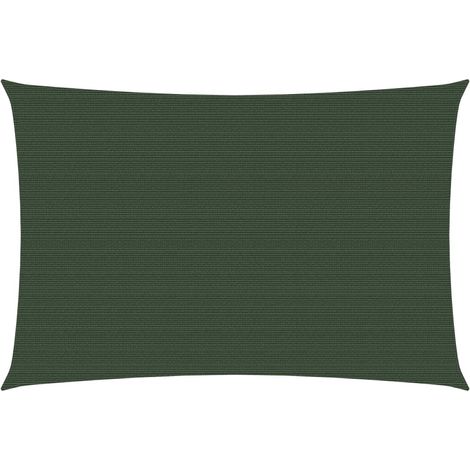 Vela de sombra para sombrilla 160 g/m² HDPE 2,5 x 4 m verde oscuro 020009409 (1/5)
