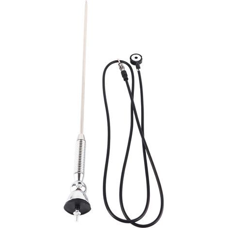 Universal 18.5" AM/FM Rotatable 180° Car Radio Antenna for Car Fender/Bumper (1/5)