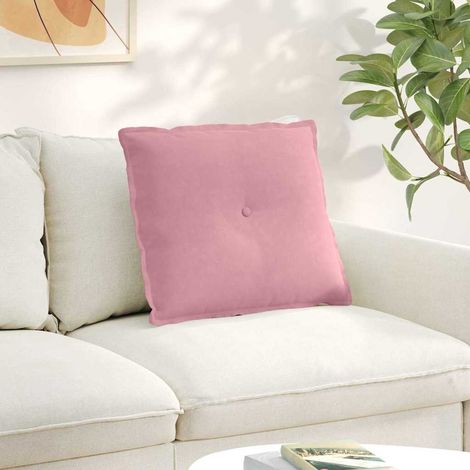 Rückenkissen Rosa 60 x 50 cm Cordstoff