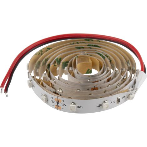 Ruban LED Rouge 1m 12V, IP20 ( Prix pour 1 )