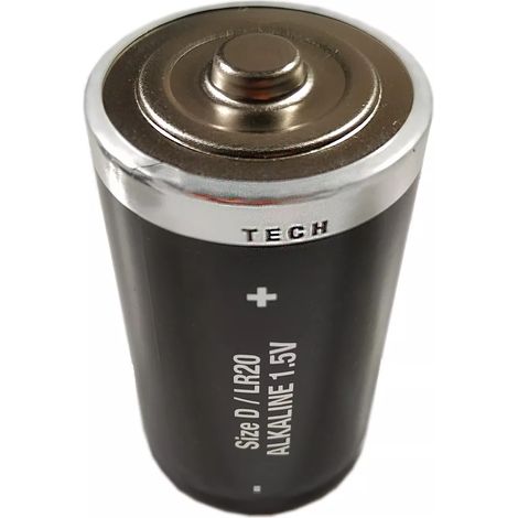 Pile alcaline type D (LR20) professionnelle