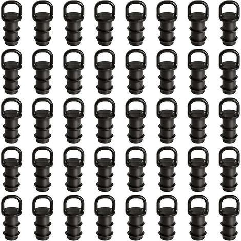40 Pièces 16mm Raccords D'irrigation Goutte à Goutte, Bouchons D'extrémité D'irrigation Goutte à Goutte, Adaptateur Bouchons D'Irrigation Goutte, pour Système D'irrigation (1/5)