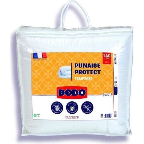 DODO Temperate Duvet 300gr/m² 140x200 cm - Bedbug and dust mite protection - White - Made in France (1/5)