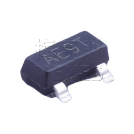 Hottech SI2300 AE9TN SOT-23 20V 6A MOSFET-Chip, elektronische Bauteile, 5 Stück pro Packung.