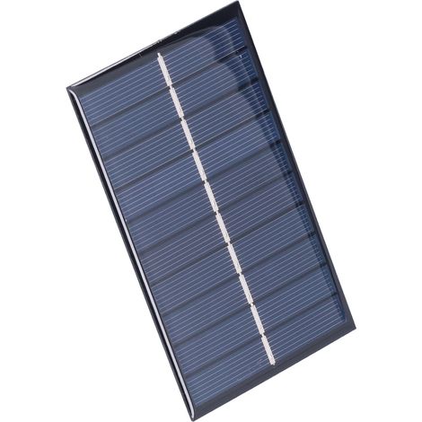 5V polykristallines Solarpanel, 1,2W, tragbares Ladegerät für Camping und Bootfahren (1/5)