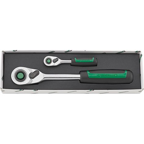 Stahlwille 415QR/512QR 91336421 Cliquet à denture fine 1/2, 1/4 (1/5)