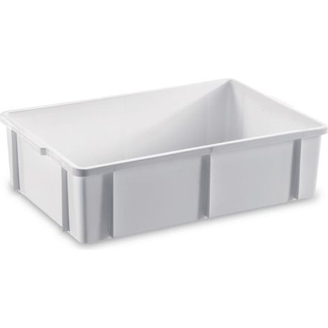 CASSETTA mod. TRANSPORT cm. 60X40X16 CONTENITORE PER ALIMENTI SOVRAPPONIBILE (1/5)