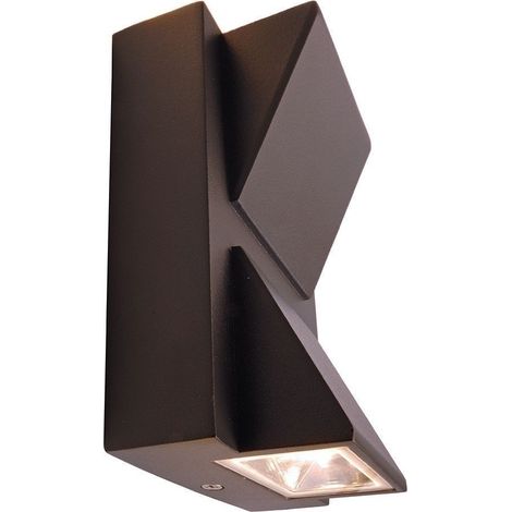 Applique exterieure bi directionnelle - deko light - agudo ii double