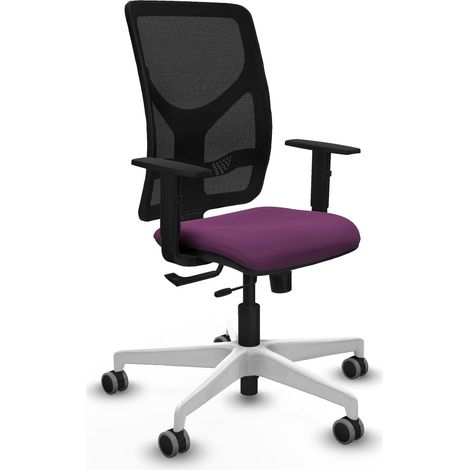 Silla de oficina piqueras y crespo Motilla negro brazos ajustables (1/2)