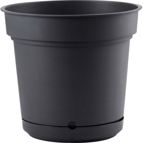 Vaso Ø38x34 cm in Polipropilene Hydral 38 Antracite