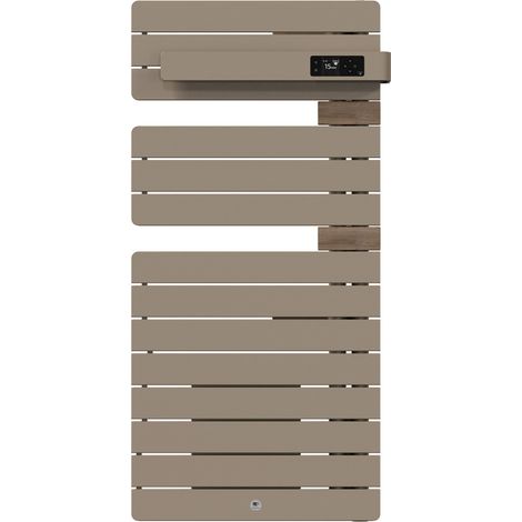 Thermor – Sèche-serviettes connecté étroit 1500W avec soufflerie – Programmation intelligente – WiFi intégré – 483379 (1/2)
