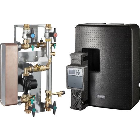 OVENTROP Frischwasserstation Regumaq X-80 Wärmeübertrager kupfergelötet, 1381580 (1/2)