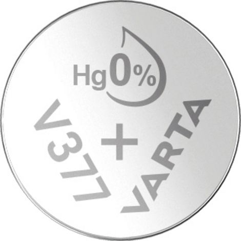 Varta Knopfzelle 377 1.55 V 1 St. 21 mAh Silberoxid SILVER Coin V377/SR66 Bli 1 (1/2)