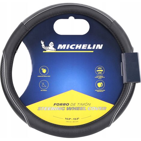 Coprivolante MICHELIN nero/grigio M 36,8-39,4 cm per auto (1/5)