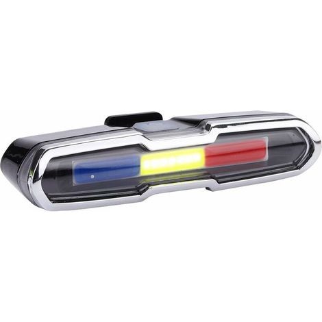 LED Bike Tail Light, USB Rechargeable LED Cycling Mountain Bike Bicycle Rear Tail Light Warning (1/5)