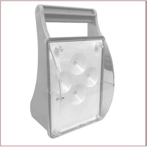 Bloc autonome portable d'intervention LP 50 LED – Éclairage de sécurité IP44 – 50 lumens – Autonomie 1h – Allumage automatique – Cooper