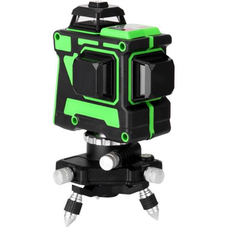 RHG Niveau laser 3D 12 lignes trépied 1.2m réglable 220V 2 batteries (1/5)