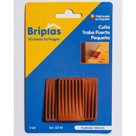 Briplast Coin de Porte/Mobilier Petit 3 U Marron