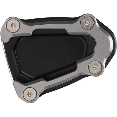 Motorrad-Seitenfußraste, verbreiternde Halterung aus grauer Aluminiumlegierung, kompatibler Ersatz für CMX1100 Rebel ab Baujahr 2021 (1/5)