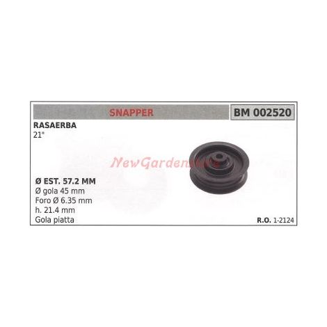 Puleggia per rasaerba tosaerba tagliaerba 21' SNAPPER 002520