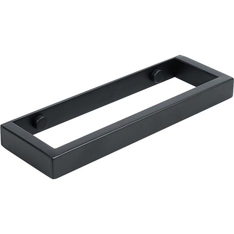 (20CM) Porte Serviette sans Perçage Salle de Bain, Support Serviette Mural en Acier Inoxydable pour Cuisine Lavabo Toilette, Montage à Vis/Adhésif (1/5)