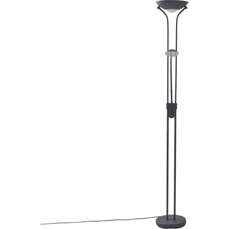 Lindby Lámpara de pie LED 'Josefin' en Negro Metal