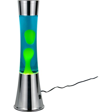 Reality LED-Tischleuchte Etna Fun Ø 11,5 x 39,5 cm warmweiß chrom/transparent klar Lampen (1/3)